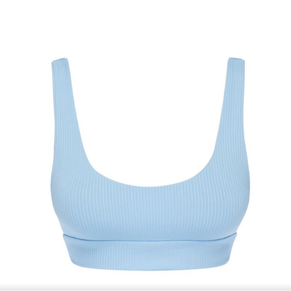 Monday Swimwear Jamaica Top - Sky Blue Crinkle